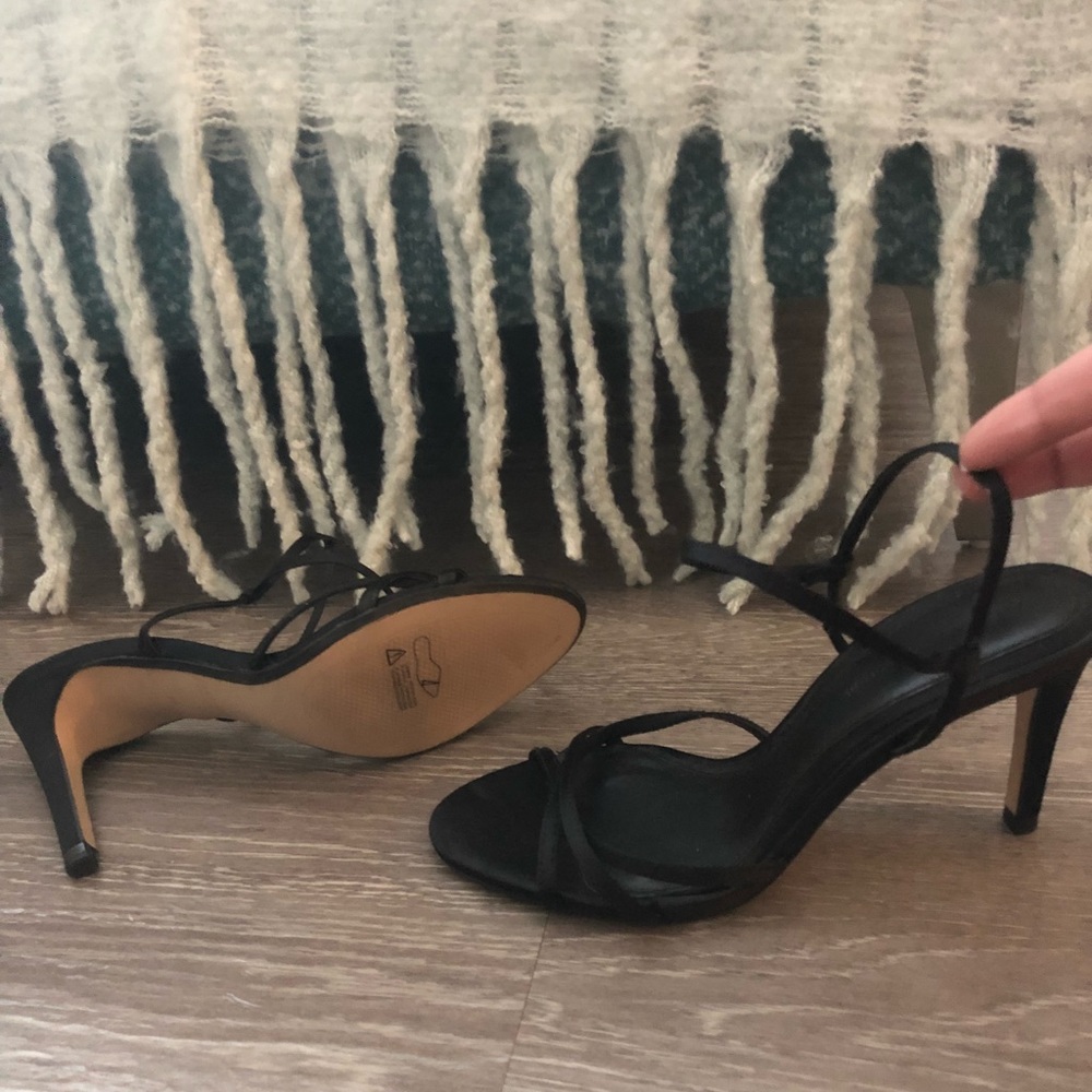 Strappy heels